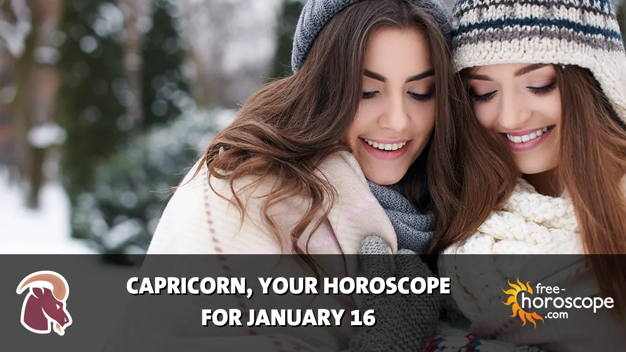 Horoscope Capricorn - Friday, January 16, 2026