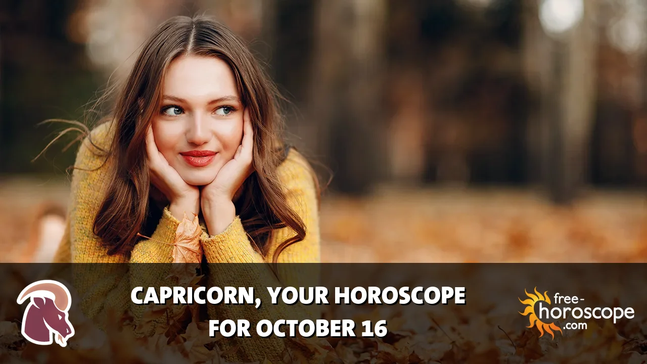 Horoscope Capricorn - Friday, October 16, 2026