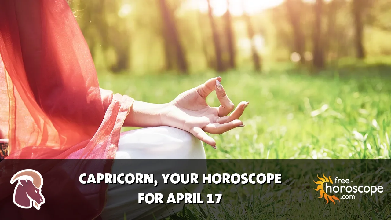 Horoscope Capricorn - Friday, April 17, 2026