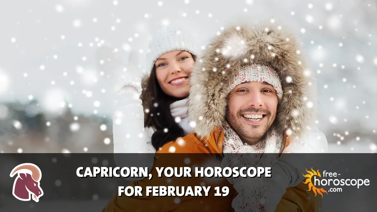 Horoscope Capricorn - Thursday, February 19, 2026