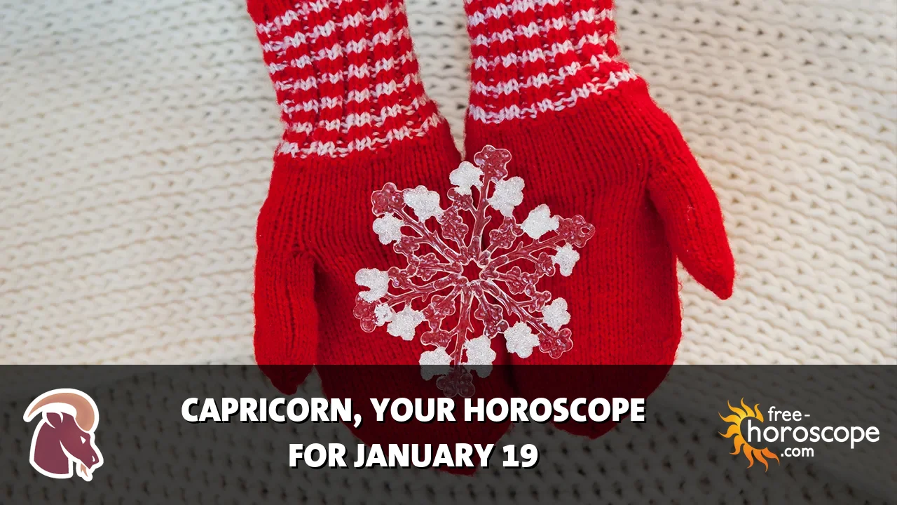 Horoscope Capricorn - Monday, January 19, 2026