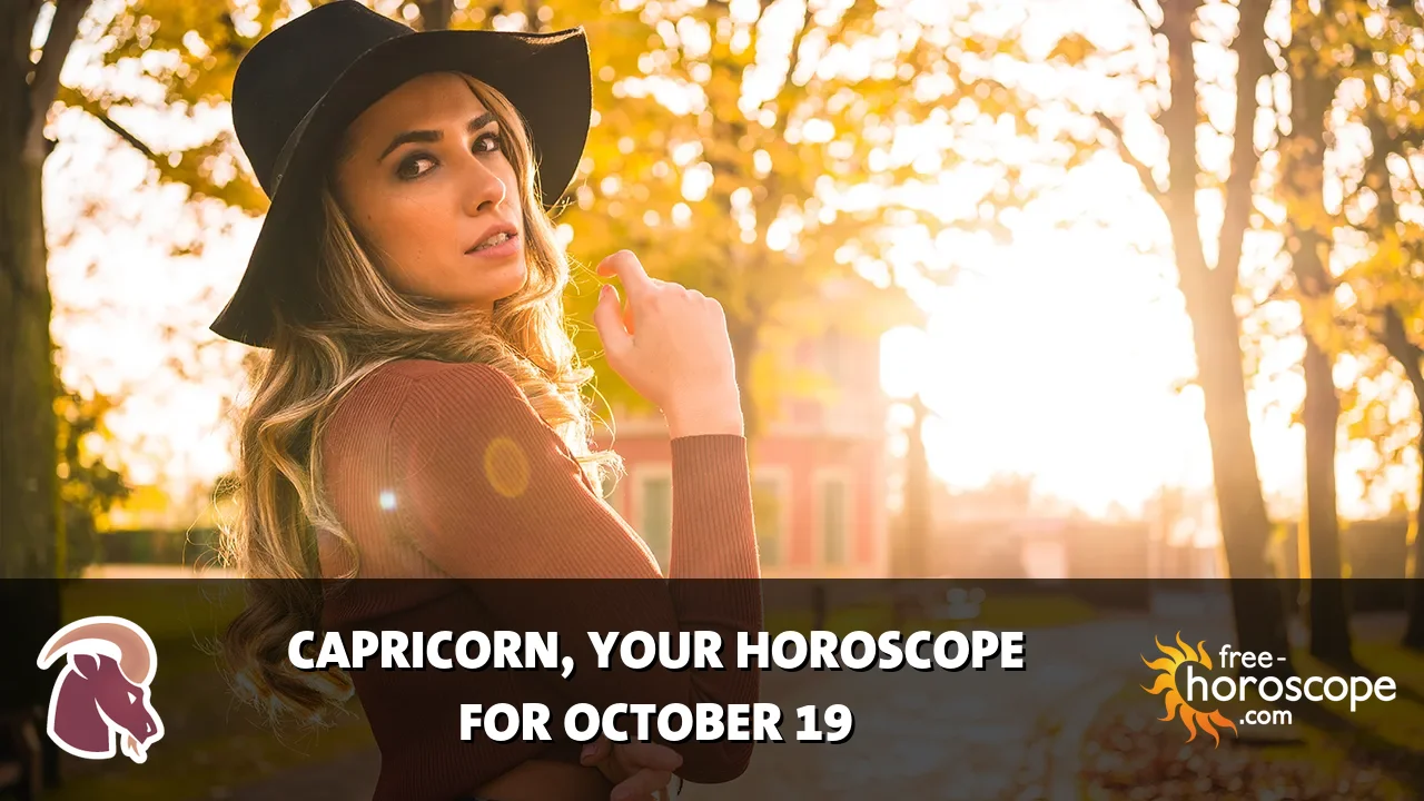 Horoscope Capricorn - Monday, October 19, 2026