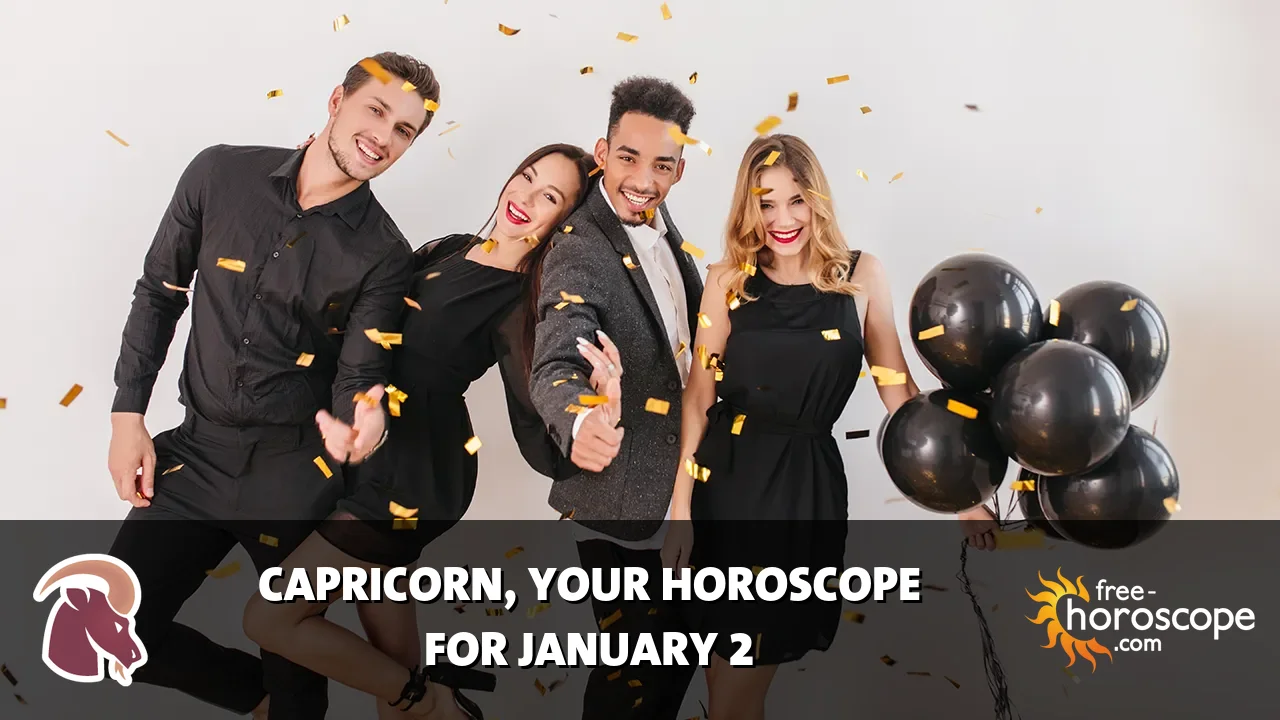 Horoscope Capricorn - Friday, January 2, 2026