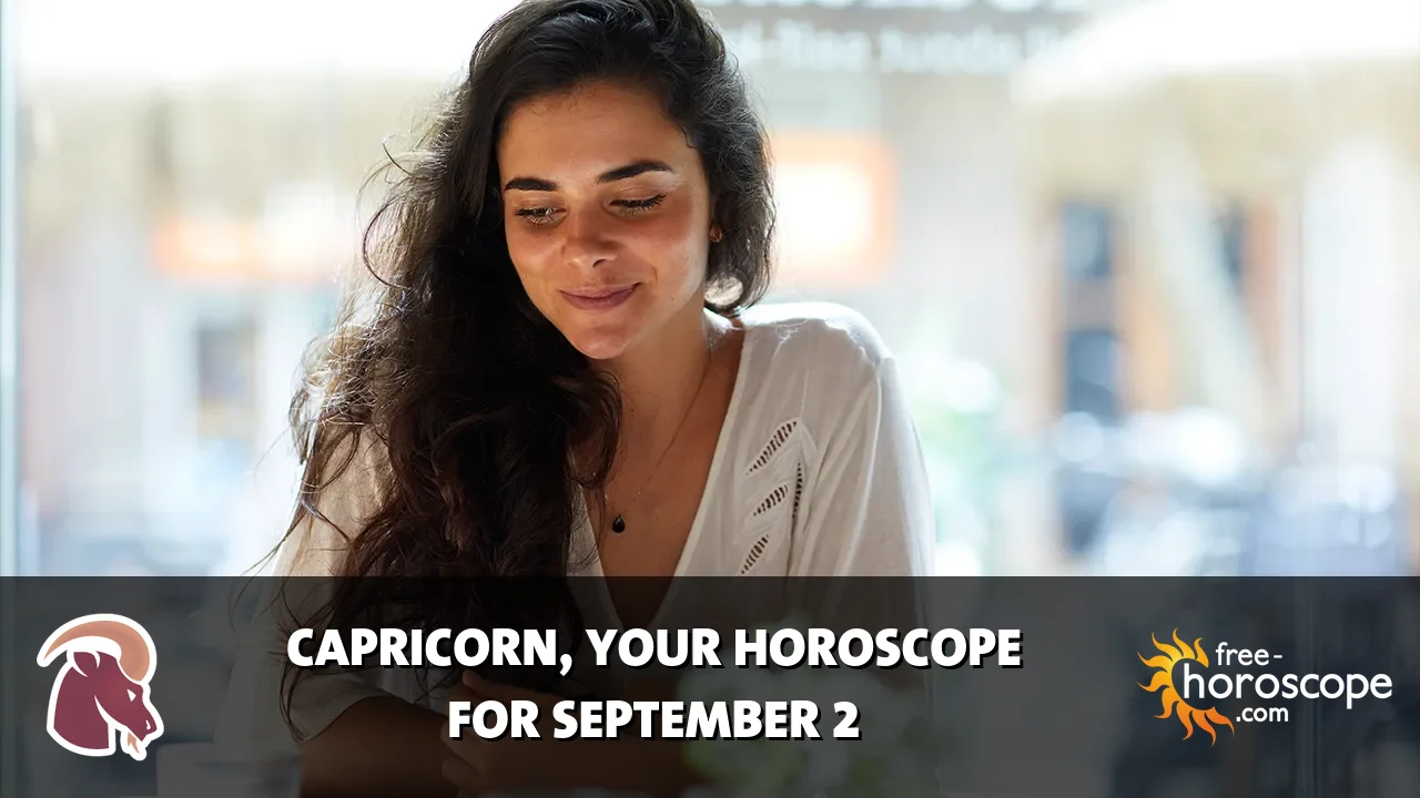 Horoscope Capricorn - Wednesday, September 2, 2026