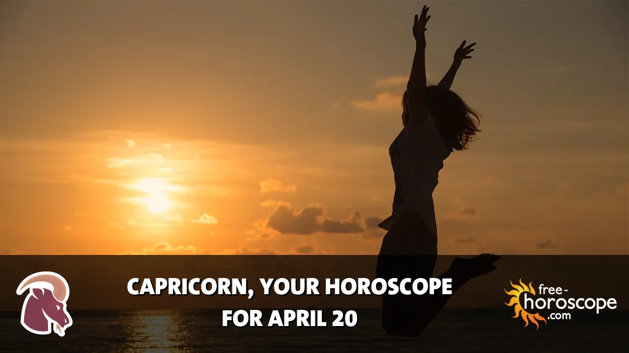 Horoscope Capricorn - Monday, April 20, 2026