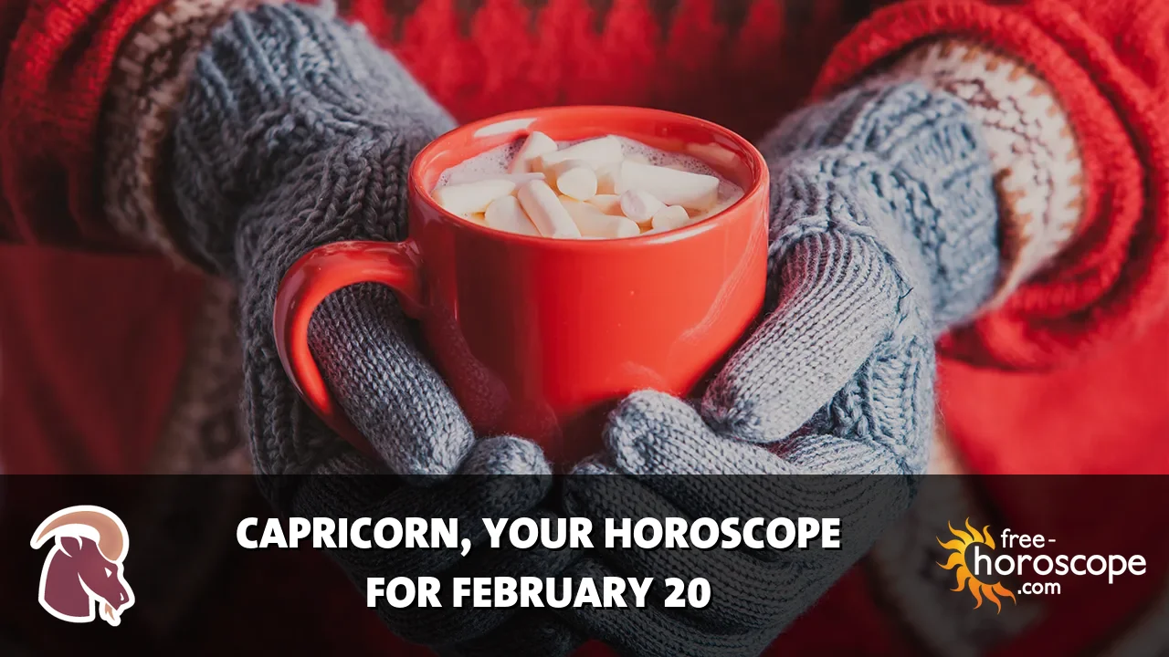 Horoscope Capricorn - Friday, February 20, 2026