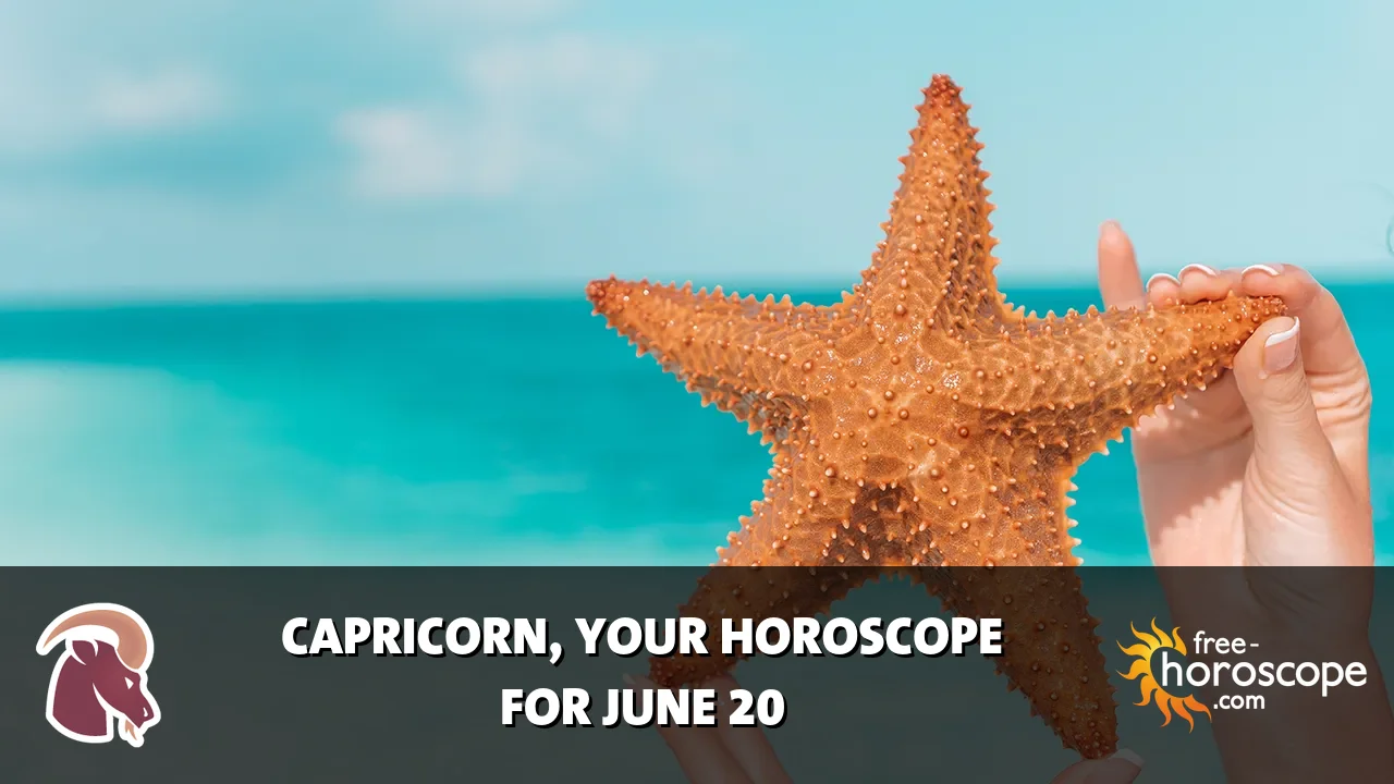 Horoscope Capricorn - Saturday, June 20, 2026