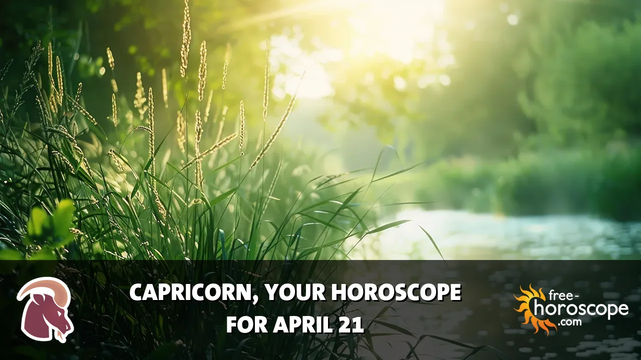 Horoscope Capricorn - Tuesday, April 21, 2026