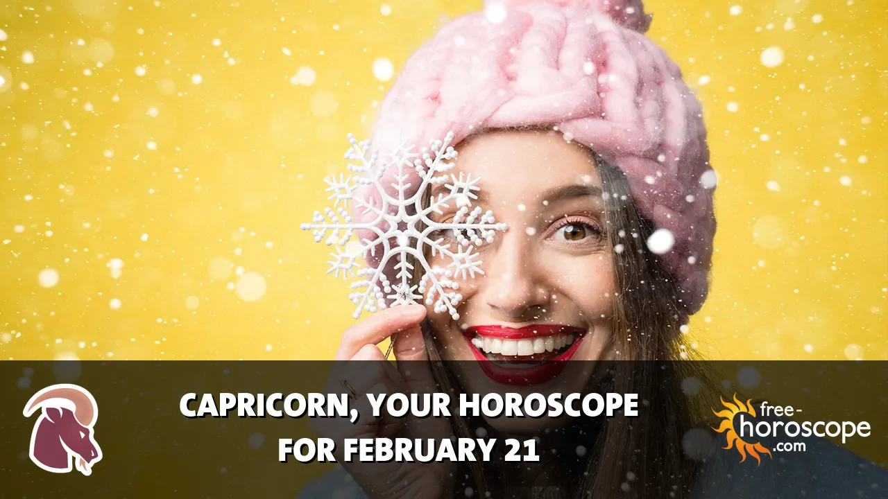 Horoscope Capricorn - Saturday, February 21, 2026