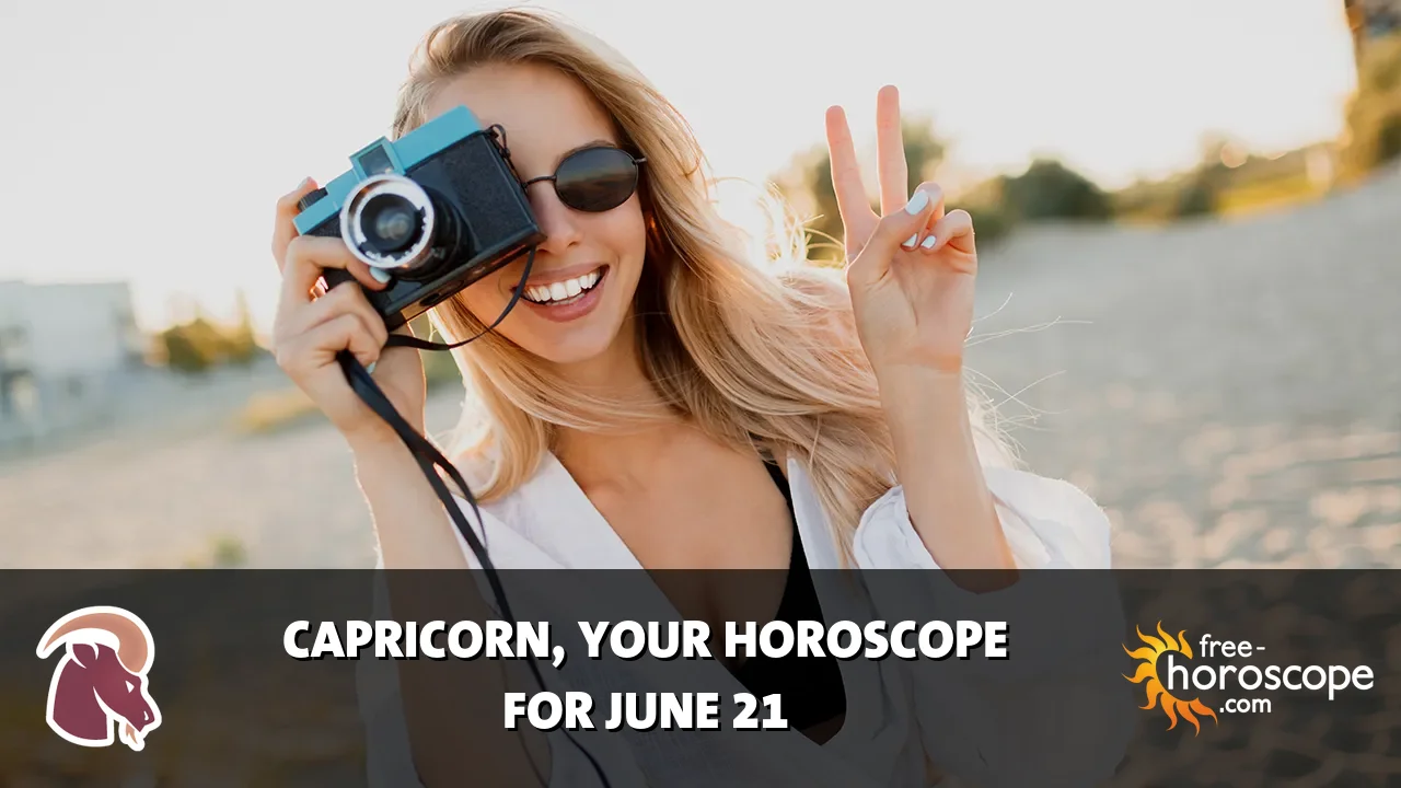 Horoscope Capricorn - Sunday, June 21, 2026