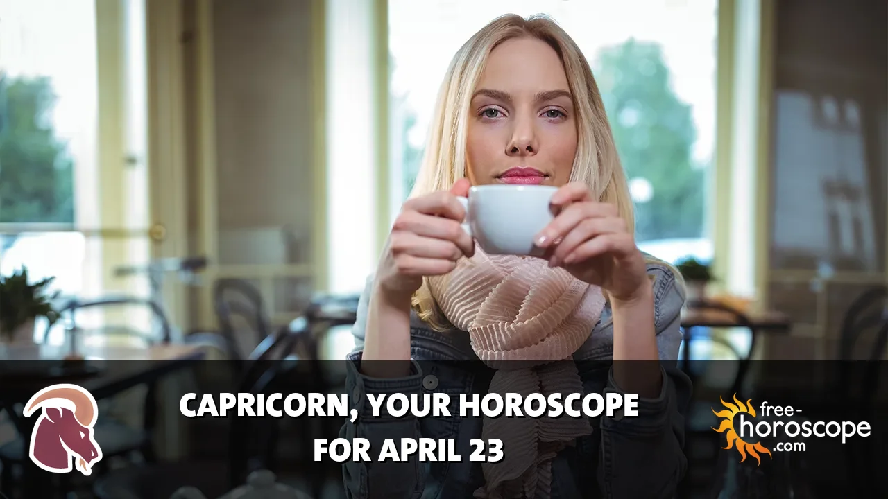 Horoscope Capricorn - Thursday, April 23, 2026