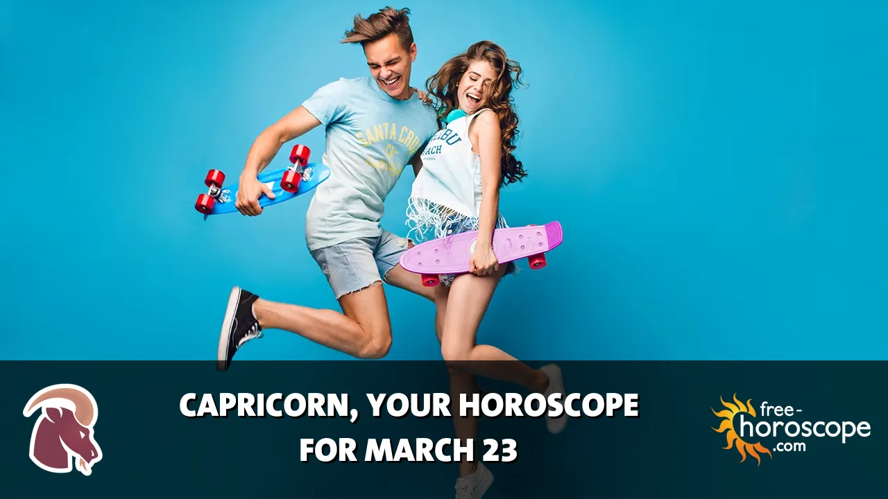 Horoscope Capricorn - Monday, March 23, 2026
