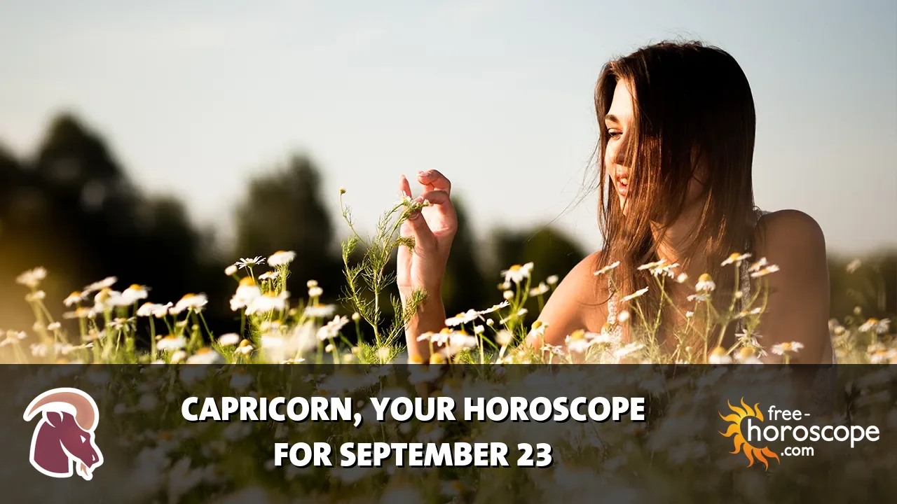 Horoscope Capricorn - Wednesday, September 23, 2026