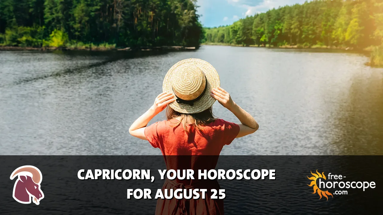 Horoscope Capricorn - Tuesday, August 25, 2026