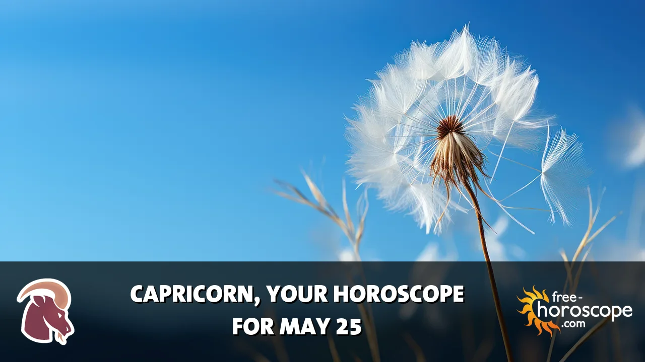 Horoscope for Capricorn du Tuesday, May 26, 2026