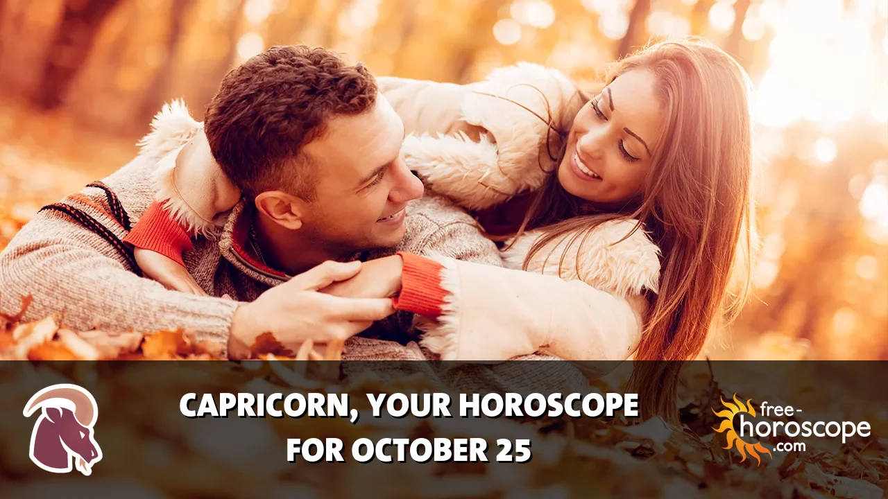 Horoscope Capricorn - Sunday, October 25, 2026