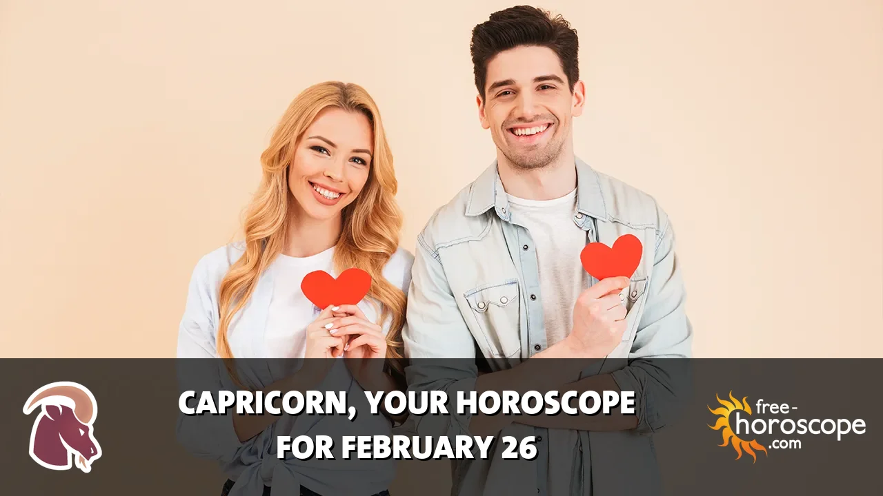 Horoscope Capricorn - Thursday, February 26, 2026