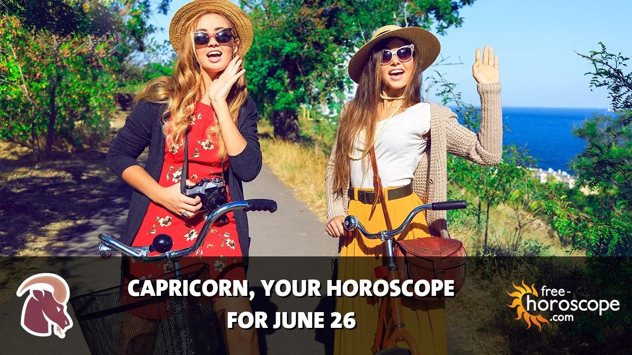 Horoscope Capricorn - Friday, June 26, 2026