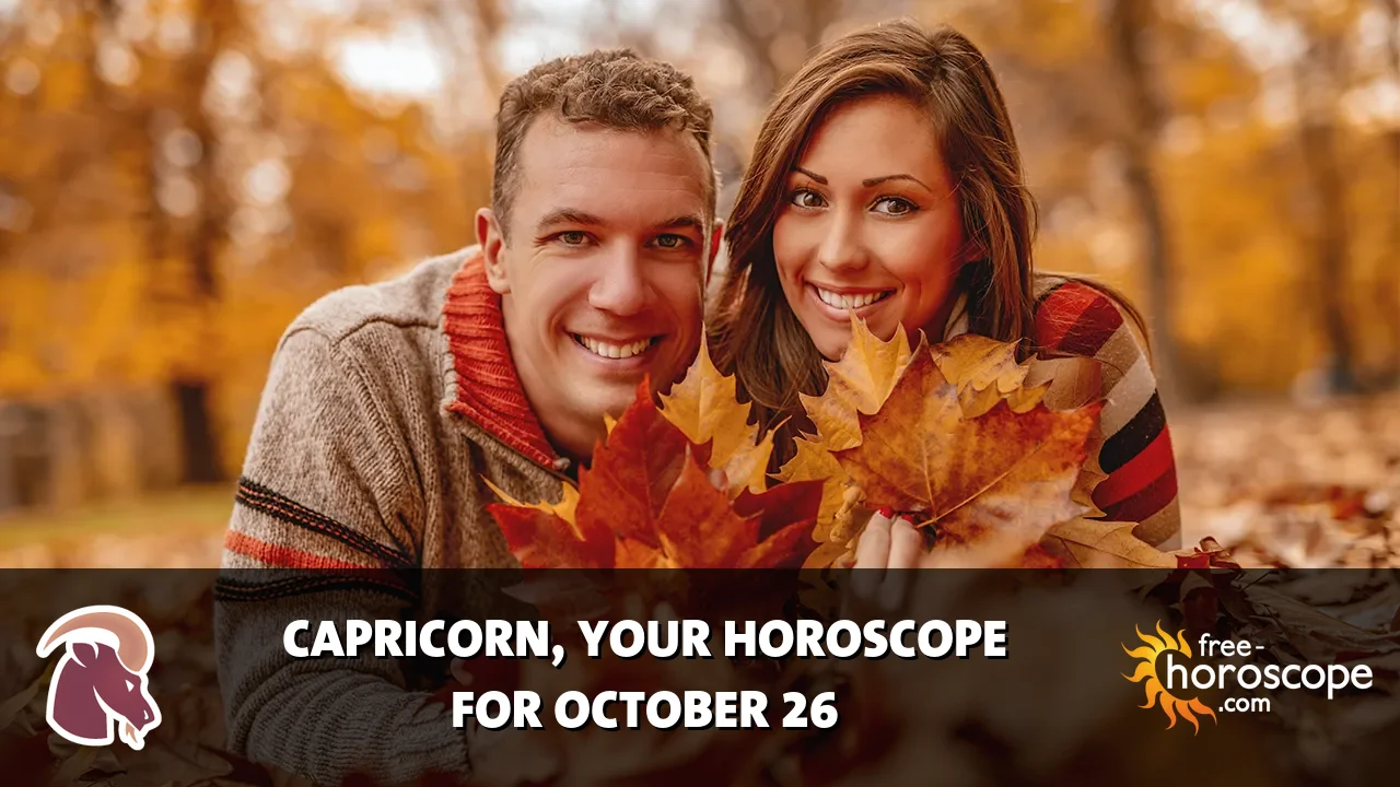 Horoscope Capricorn - Monday, October 26, 2026