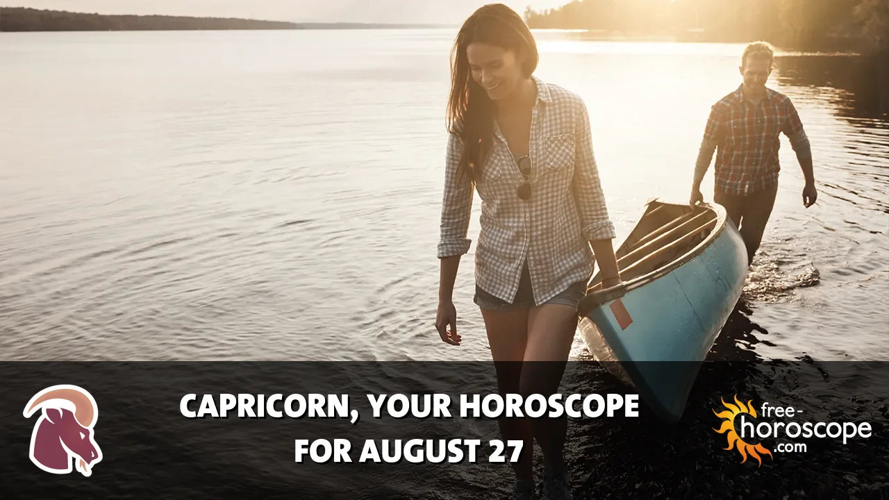 Horoscope Capricorn - Thursday, August 27, 2026