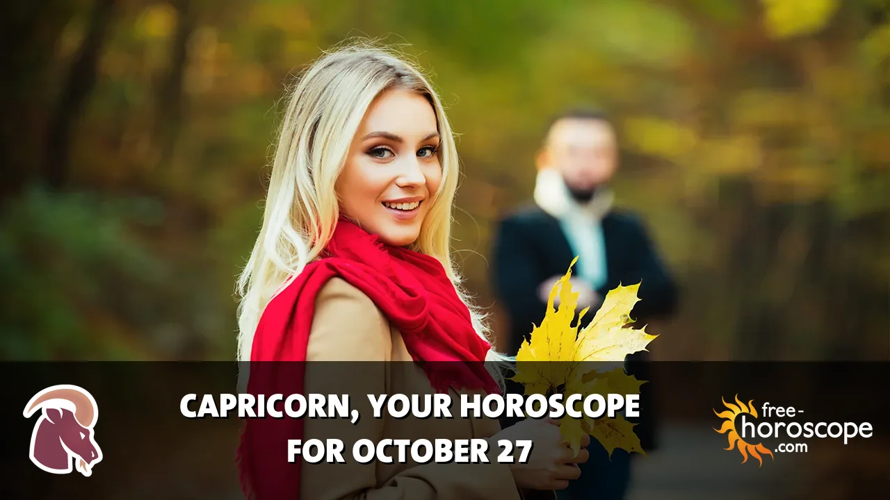 Horoscope Capricorn - Tuesday, October 27, 2026