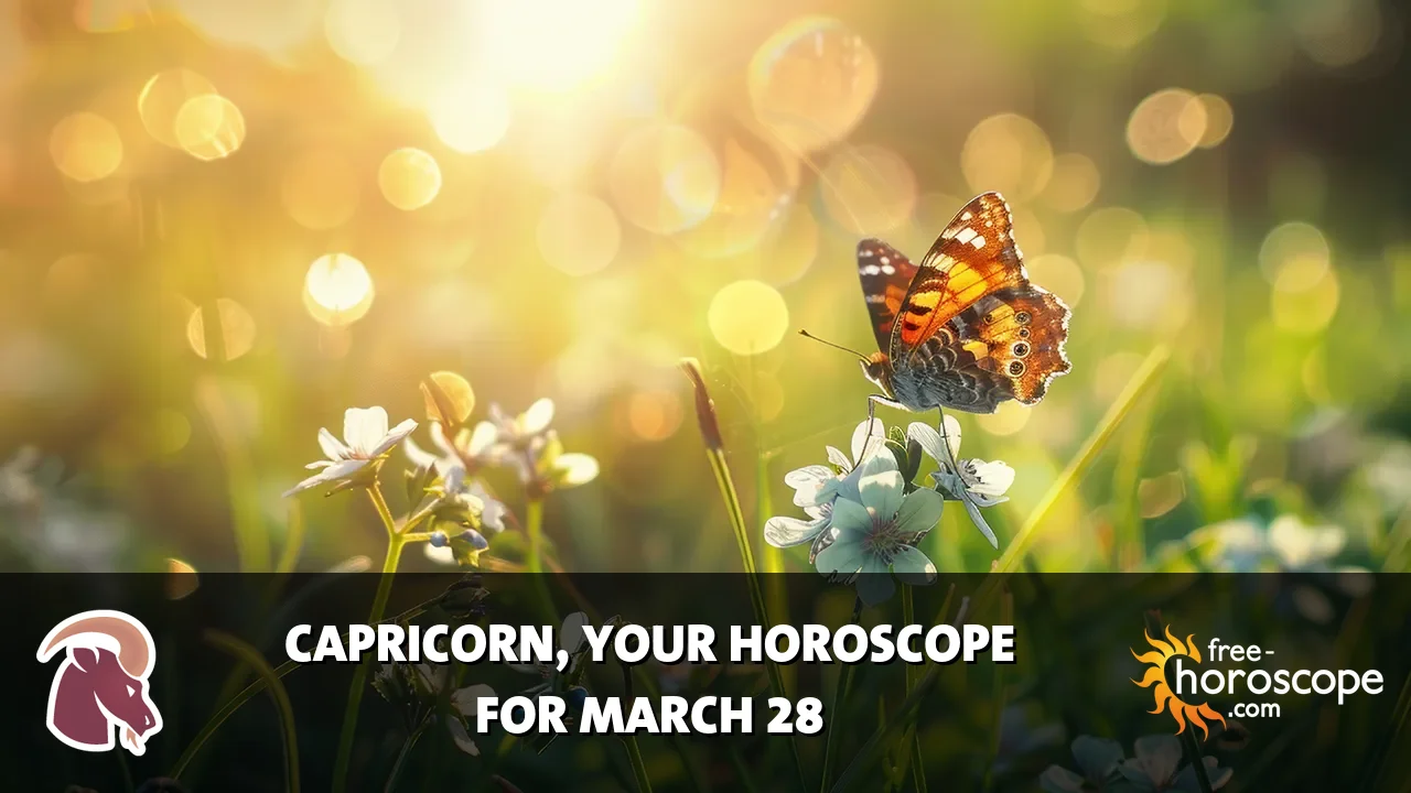 Horoscope Capricorn - Saturday, March 28, 2026
