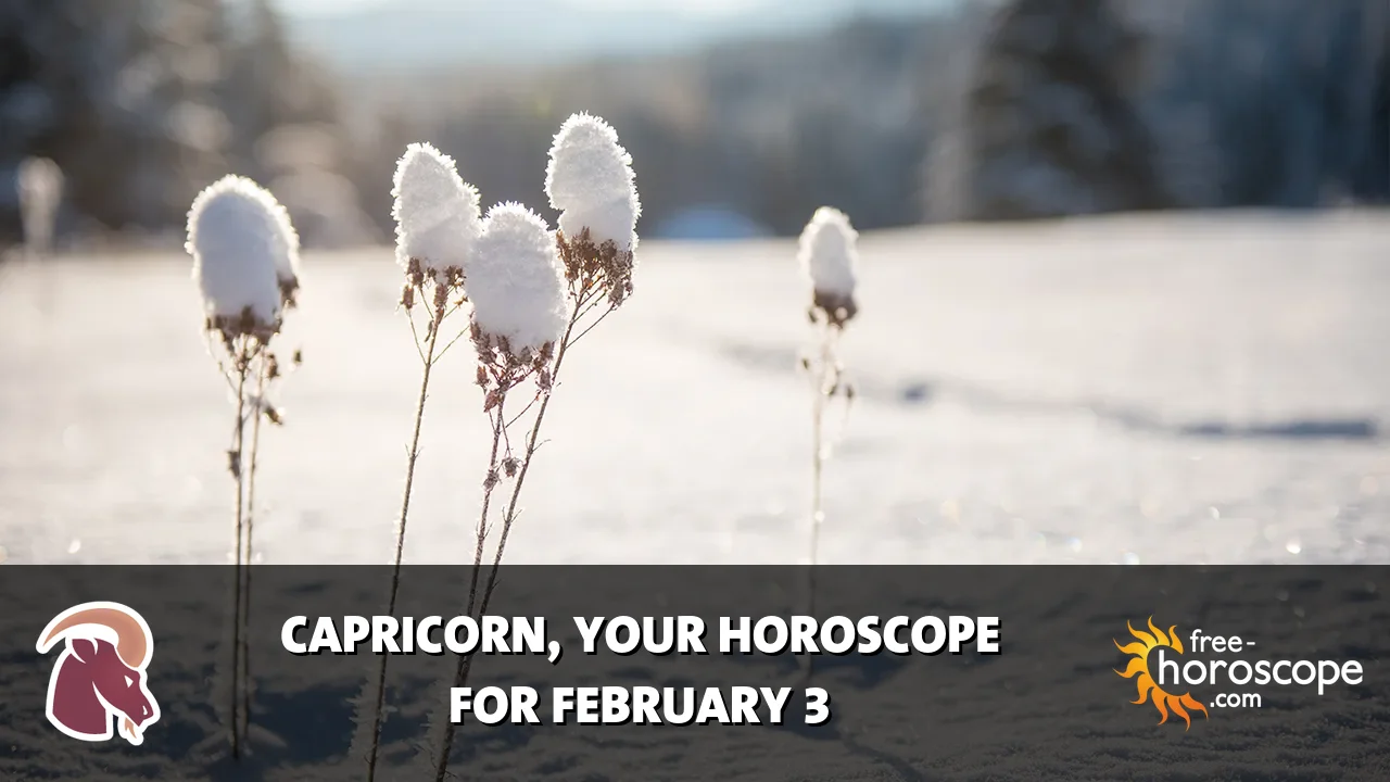 Horoscope Capricorn - Tuesday, February 3, 2026