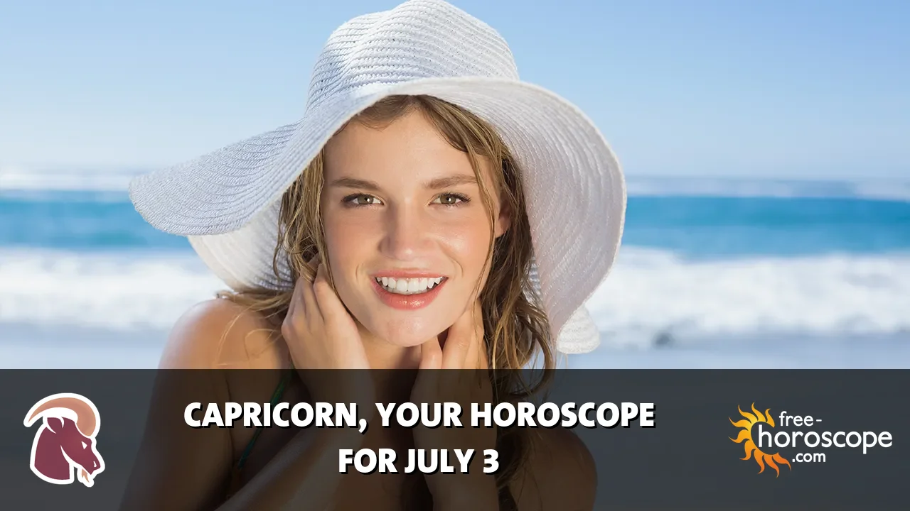 Horoscope Capricorn - Friday, July 3, 2026