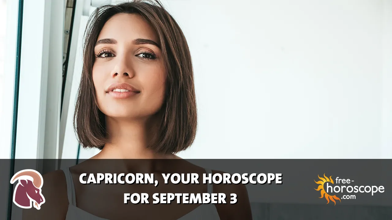Horoscope Capricorn - Thursday, September 3, 2026
