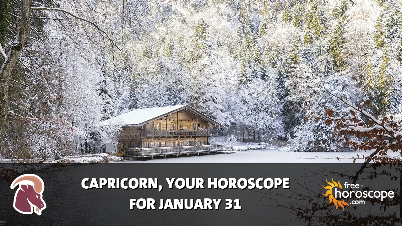 Horoscope Capricorn - Saturday, January 31, 2026