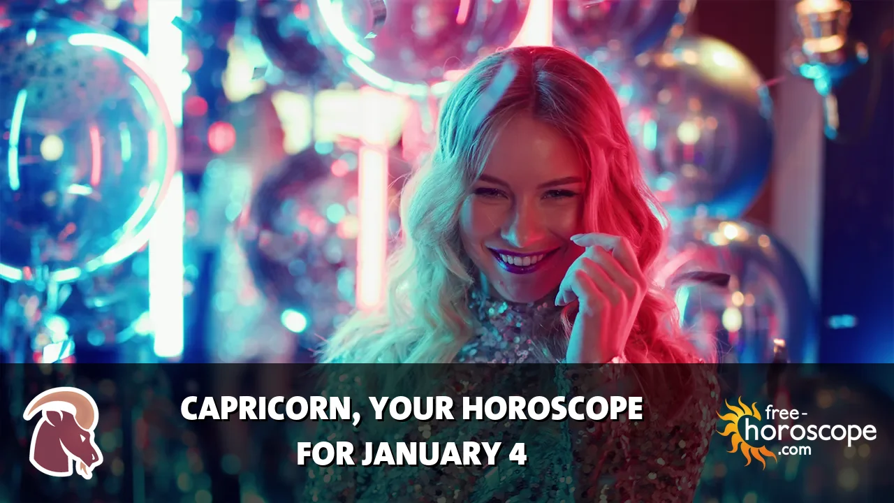 Horoscope Capricorn - Sunday, January 4, 2026