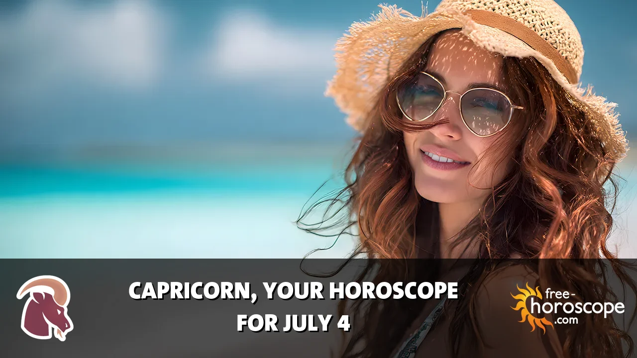 Horoscope Capricorn - Saturday, July 4, 2026