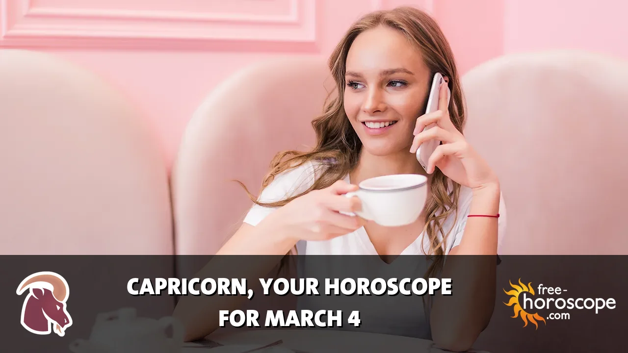 Horoscope Capricorn - Wednesday, March 4, 2026