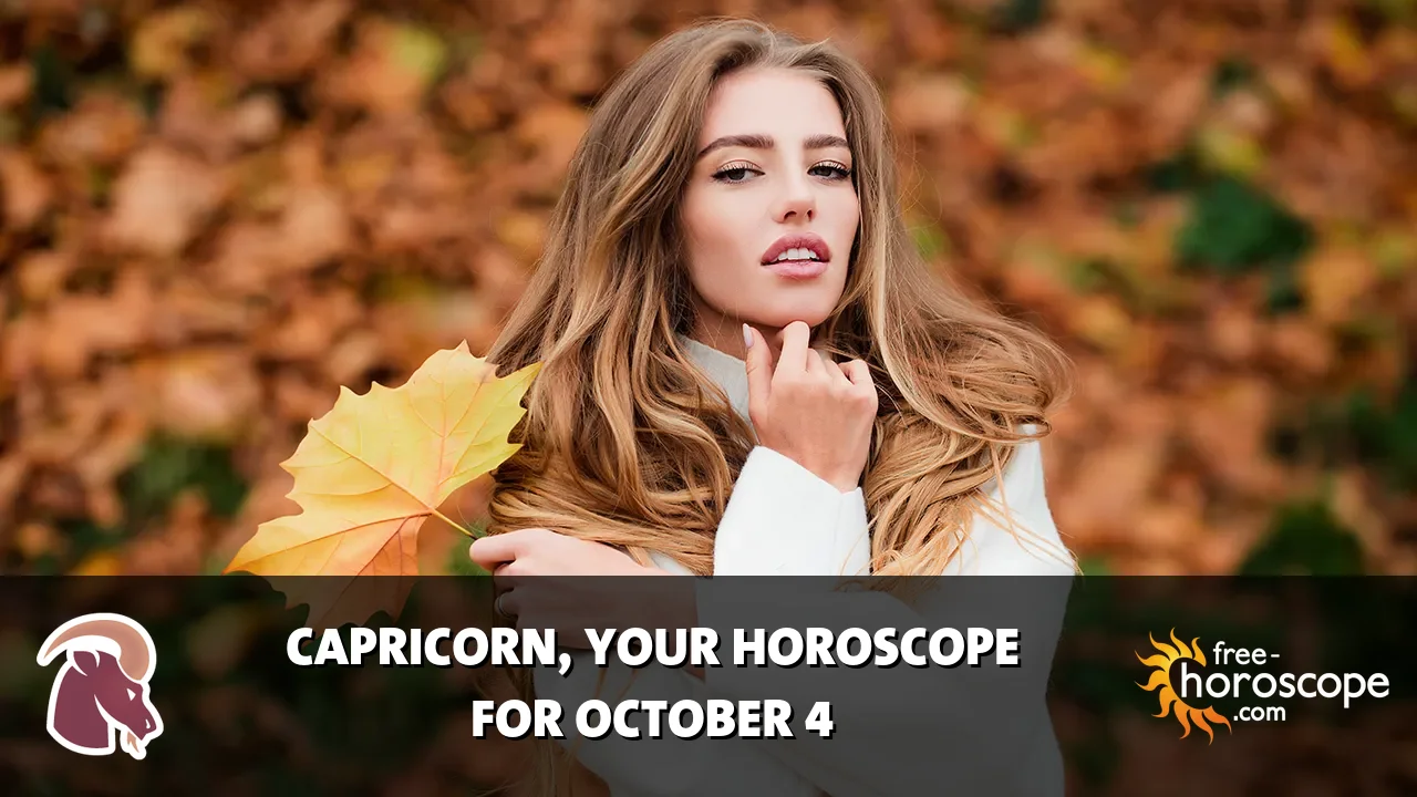 Horoscope Capricorn - Sunday, October 4, 2026