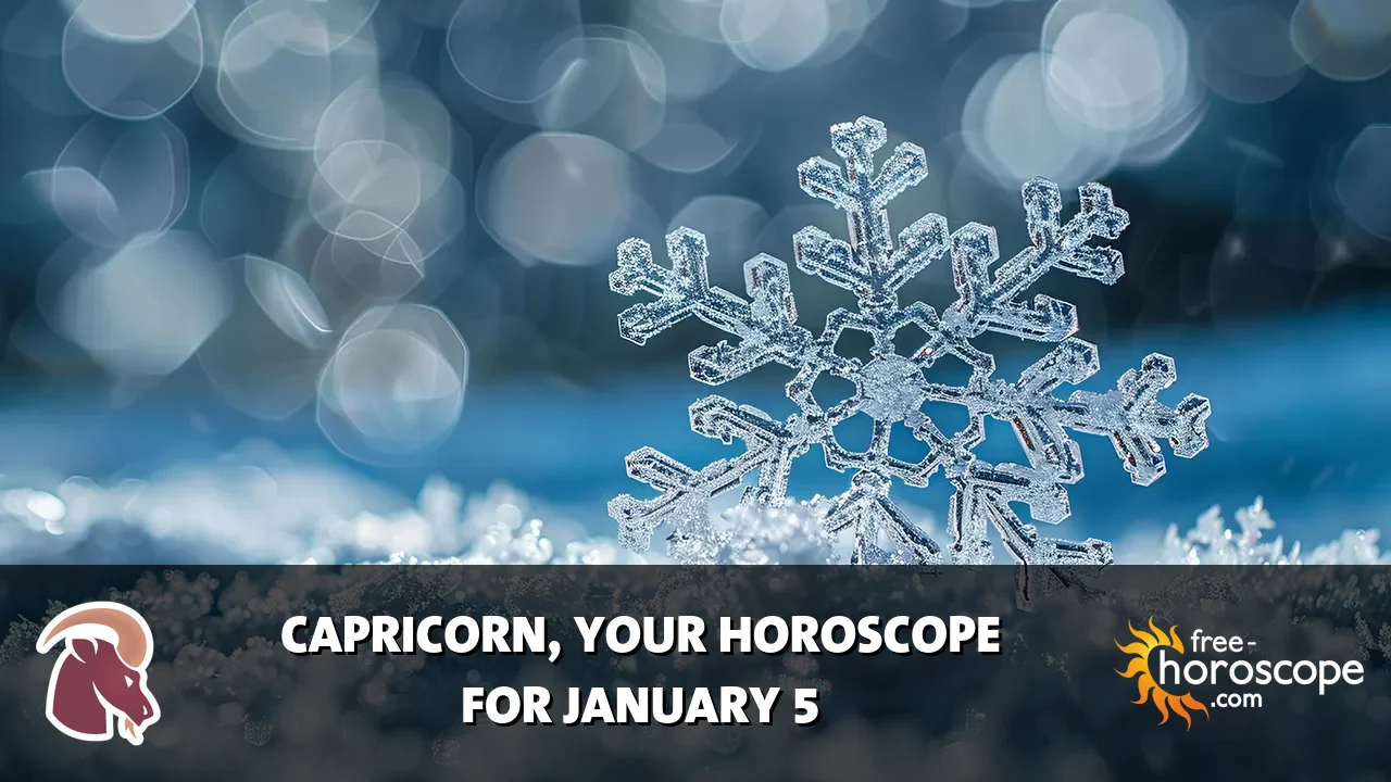 Horoscope Capricorn - Monday, January 5, 2026