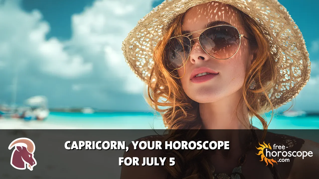 Horoscope Capricorn - Sunday, July 5, 2026