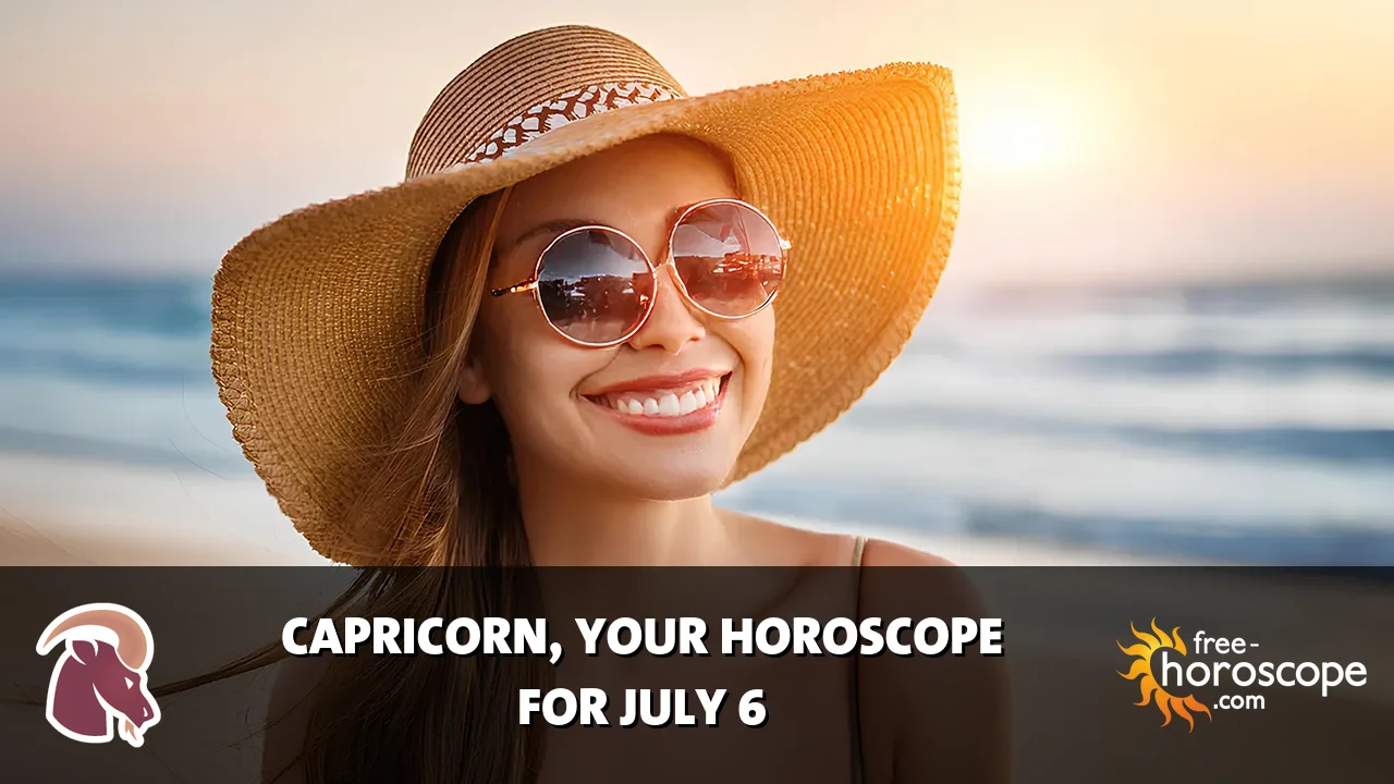 Horoscope Capricorn - Monday, July 6, 2026