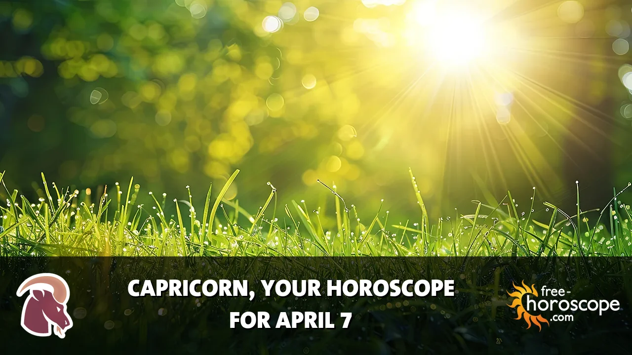 Horoscope Capricorn - Tuesday, April 7, 2026