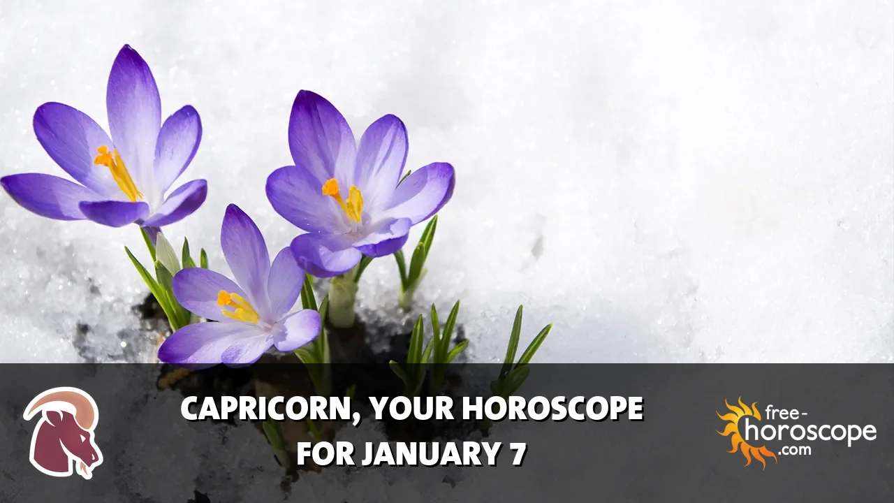 Horoscope Capricorn - Wednesday, January 7, 2026