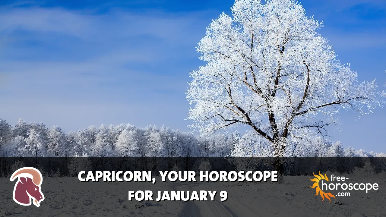 Horoscope Capricorn - Friday, January 9, 2026