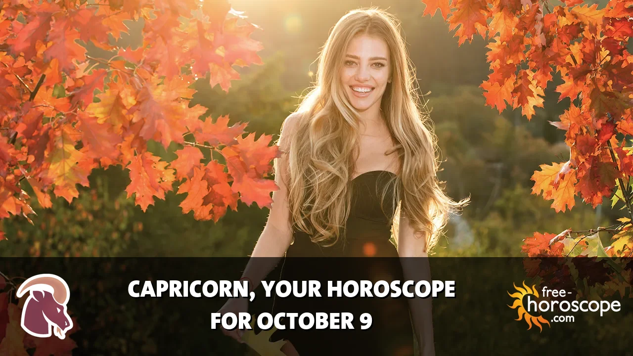 Horoscope Capricorn - Friday, October 9, 2026