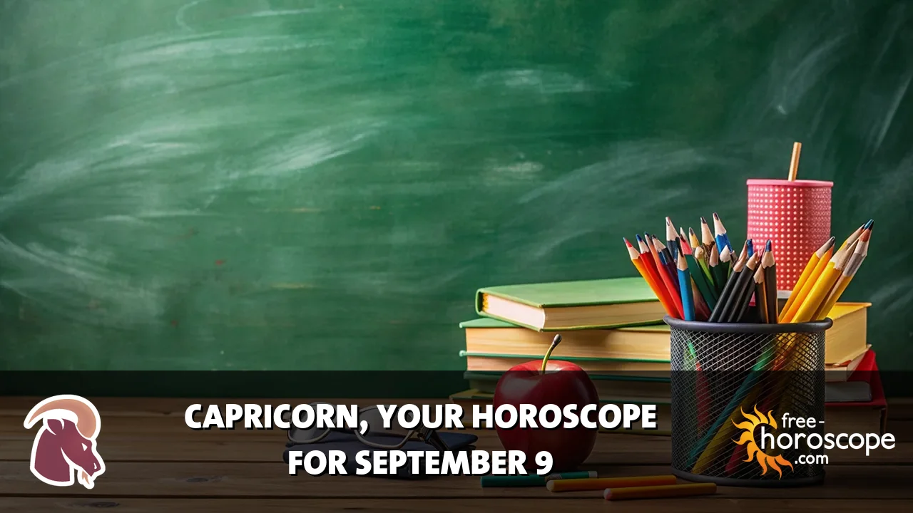 Horoscope Capricorn - Wednesday, September 9, 2026