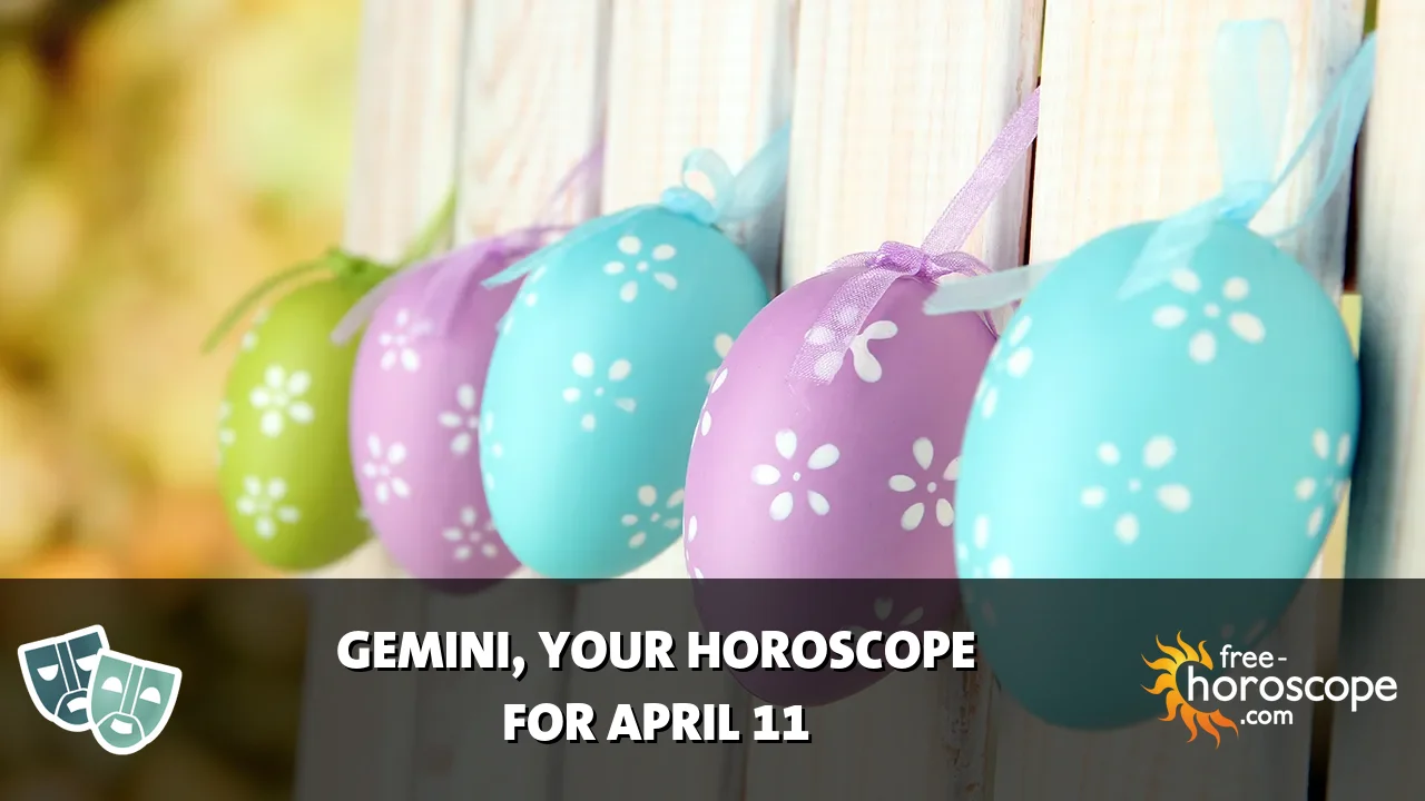 Horoscope Gemini - Saturday, April 11, 2026