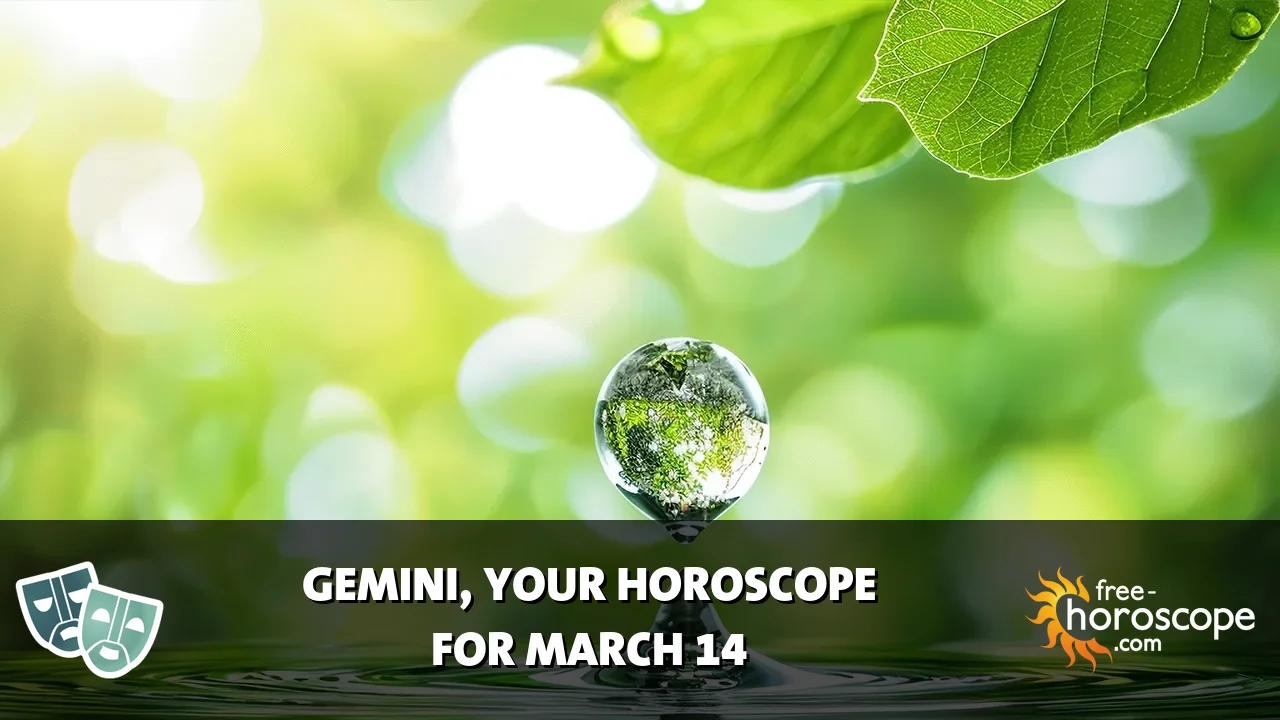 Horoscope Gemini - Saturday, March 14, 2026