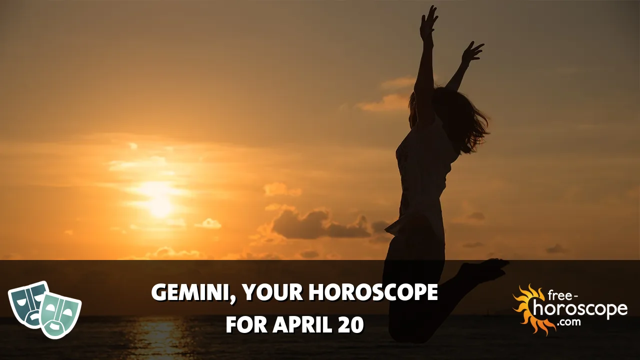 Horoscope Gemini - Monday, April 20, 2026