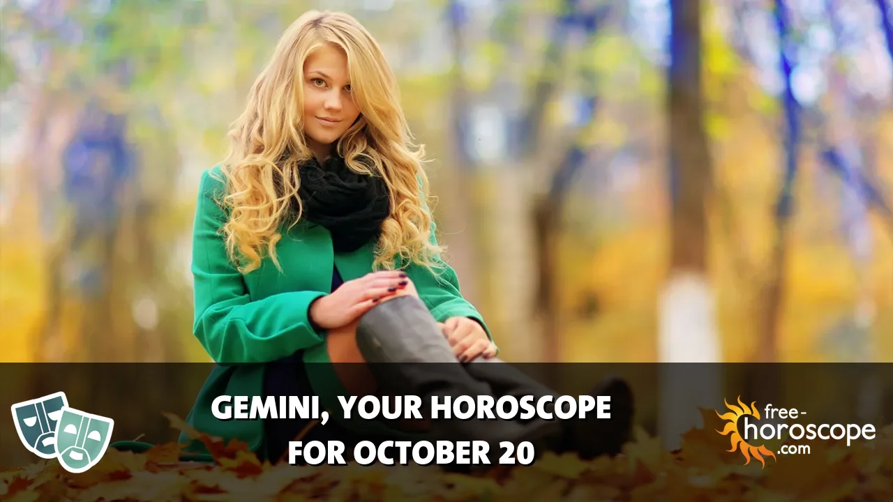 Horoscope Gemini - Tuesday, October 20, 2026