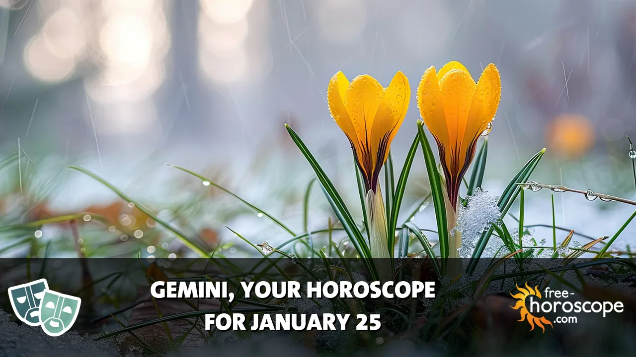 Horoscope Gemini - Sunday, January 25, 2026
