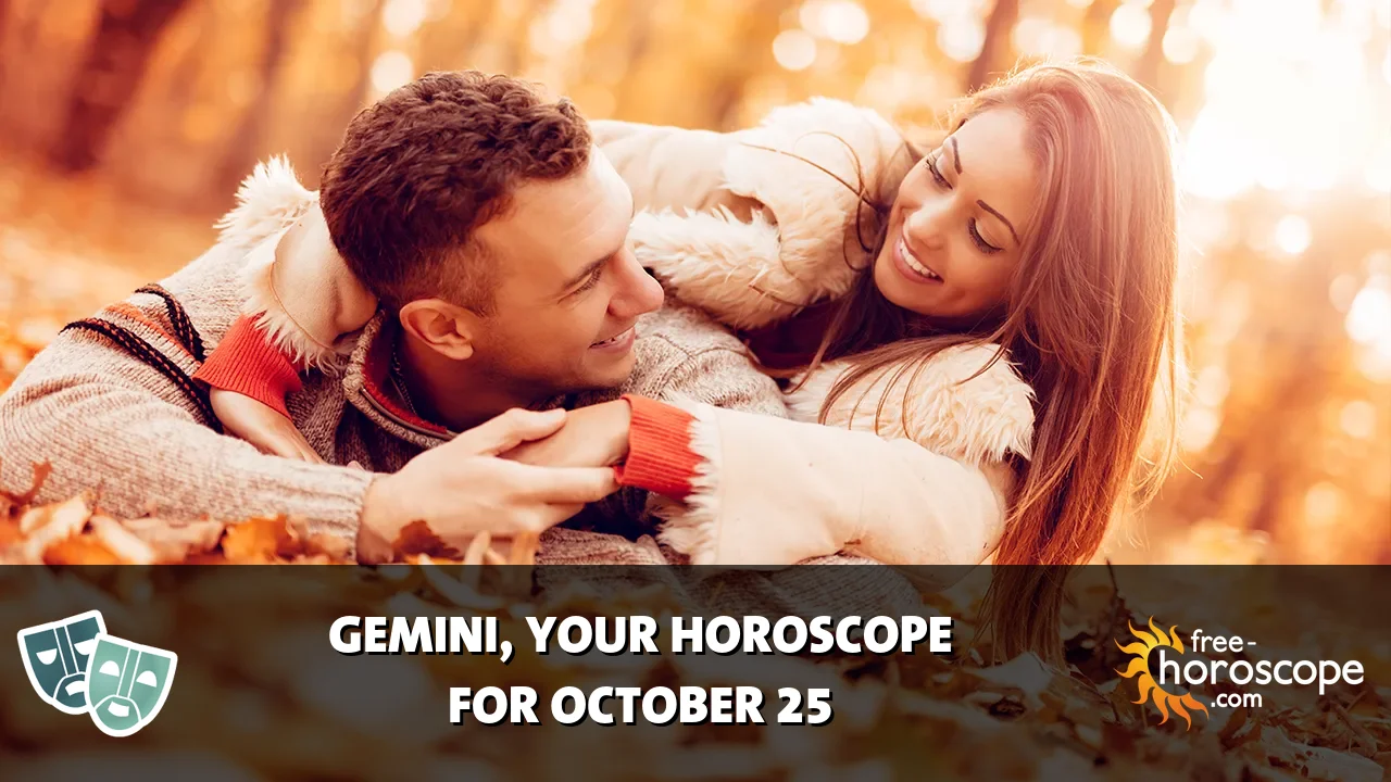 Horoscope Gemini - Sunday, October 25, 2026