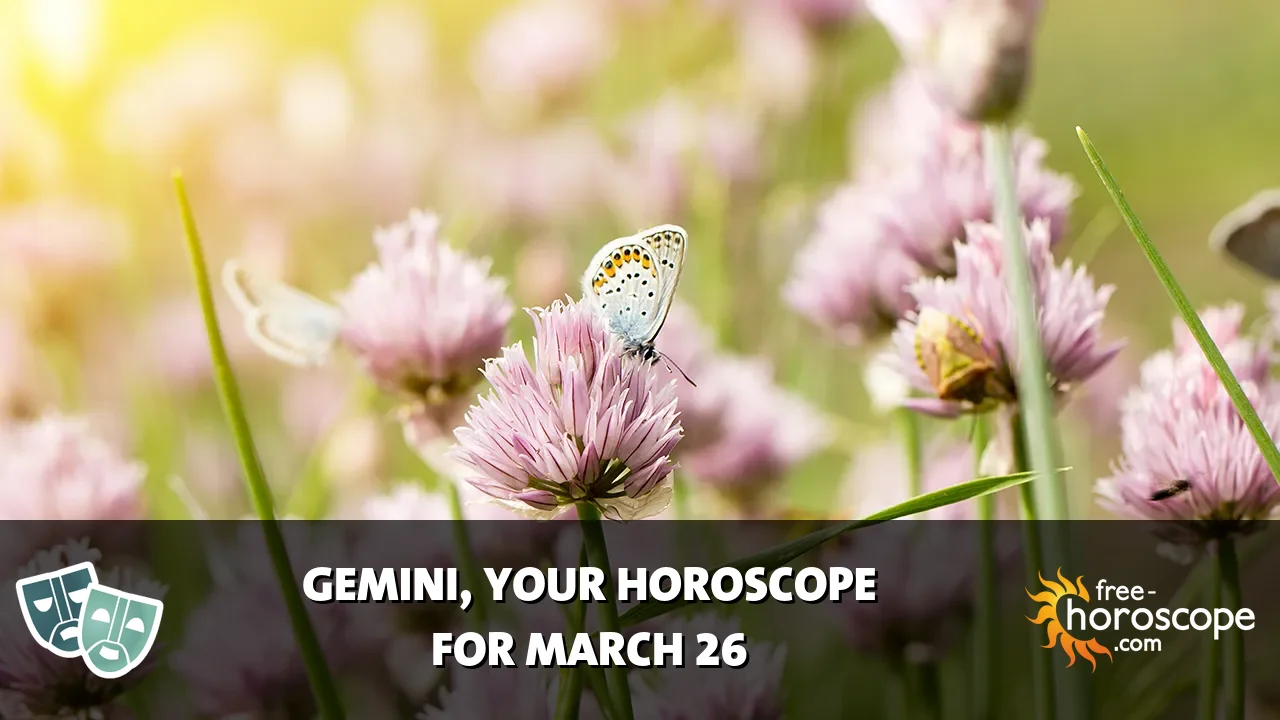 Horoscope Gemini - Thursday, March 26, 2026