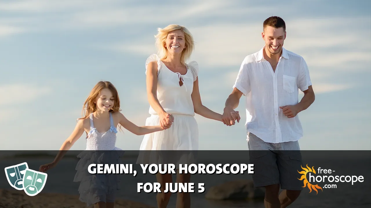Horoscope for Gemini du Saturday, June 6, 2026